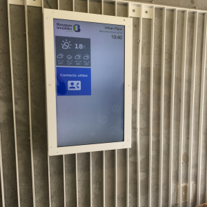 Un écran 43'' pour Bouygues Immobillier