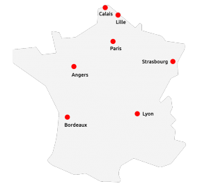 OECKO est présent partout en france pour répondre aux besoins